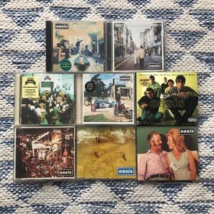 Vintage Oasis CD Music Collection Morning Glory Definitely Maybe Masterplan